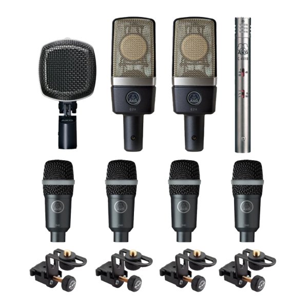 Akg Drum Set Premium Reference Drum Microphone SetReference Drum Microphone Set